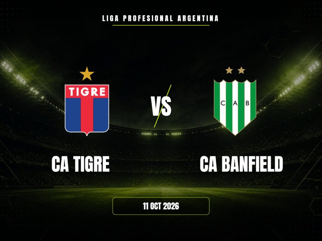 CA Tigre contra CA Banfield, Liga Profesional Argentina