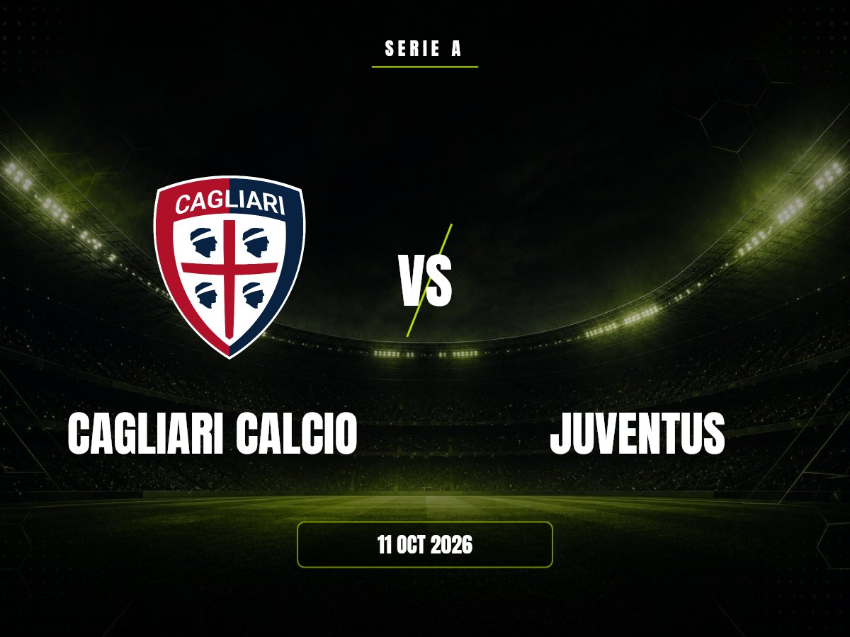 Cagliari Calcio contra Juventus, Serie A
