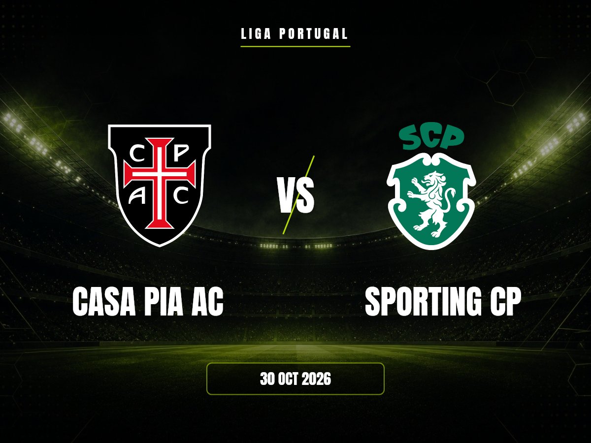 Casa Pia AC vs Sporting CP: dónde ver, horario y canal | Liga Portugal Casa Pia AC contra Sporting CP, Liga Portugal