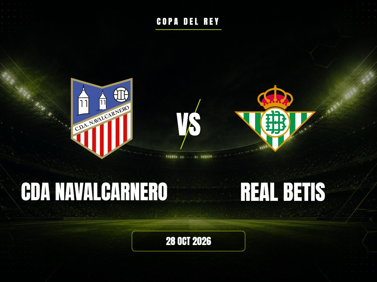 CDA Navalcarnero contra Real Betis, Copa del Rey