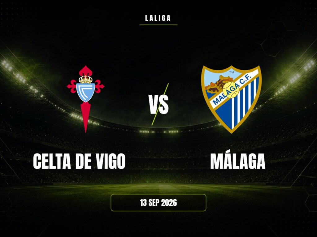 Celta de Vigo contra Málaga, LaLiga