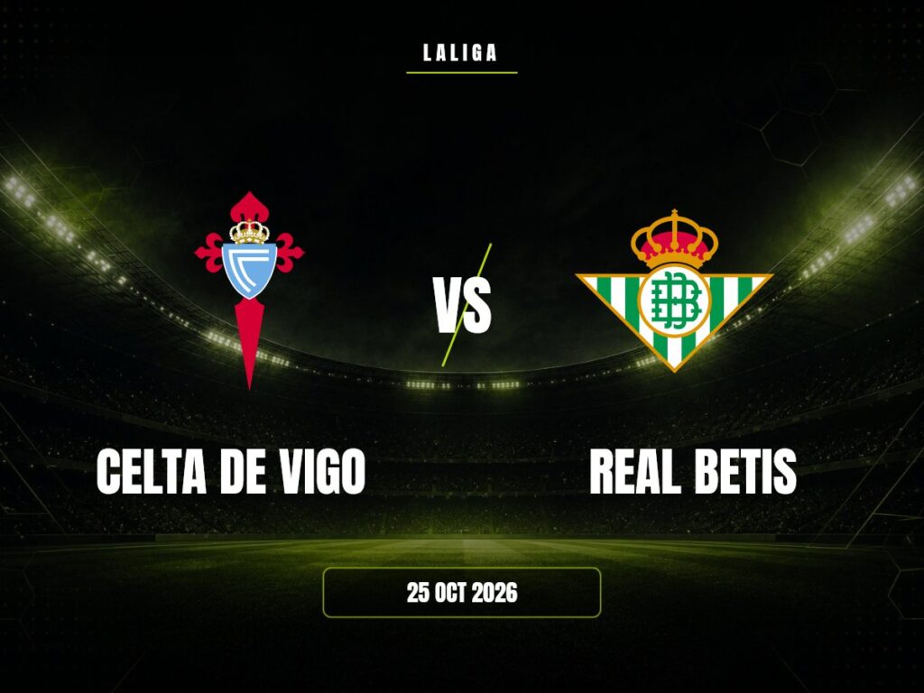 Celta de Vigo contra Real Betis, LaLiga