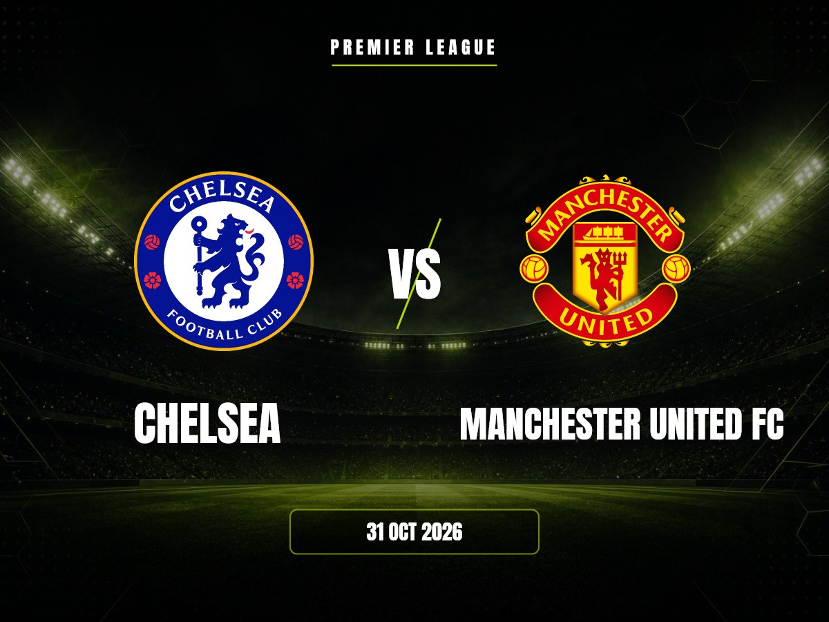 Chelsea contra Manchester United FC, Premier League