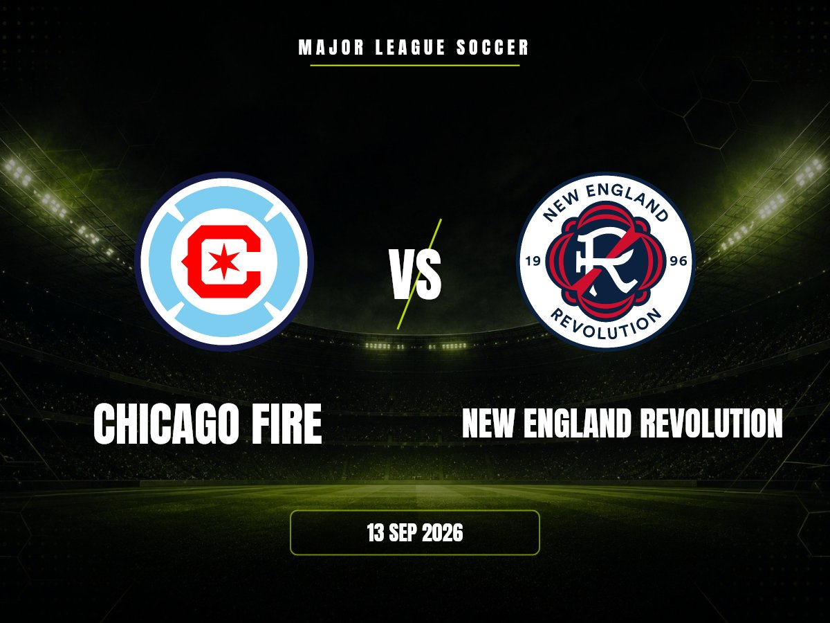 Chicago Fire vs New England: Pronóstico, Cuotas y Apuestas | MLS Chicago Fire contra New England Revolution, Major League Soccer