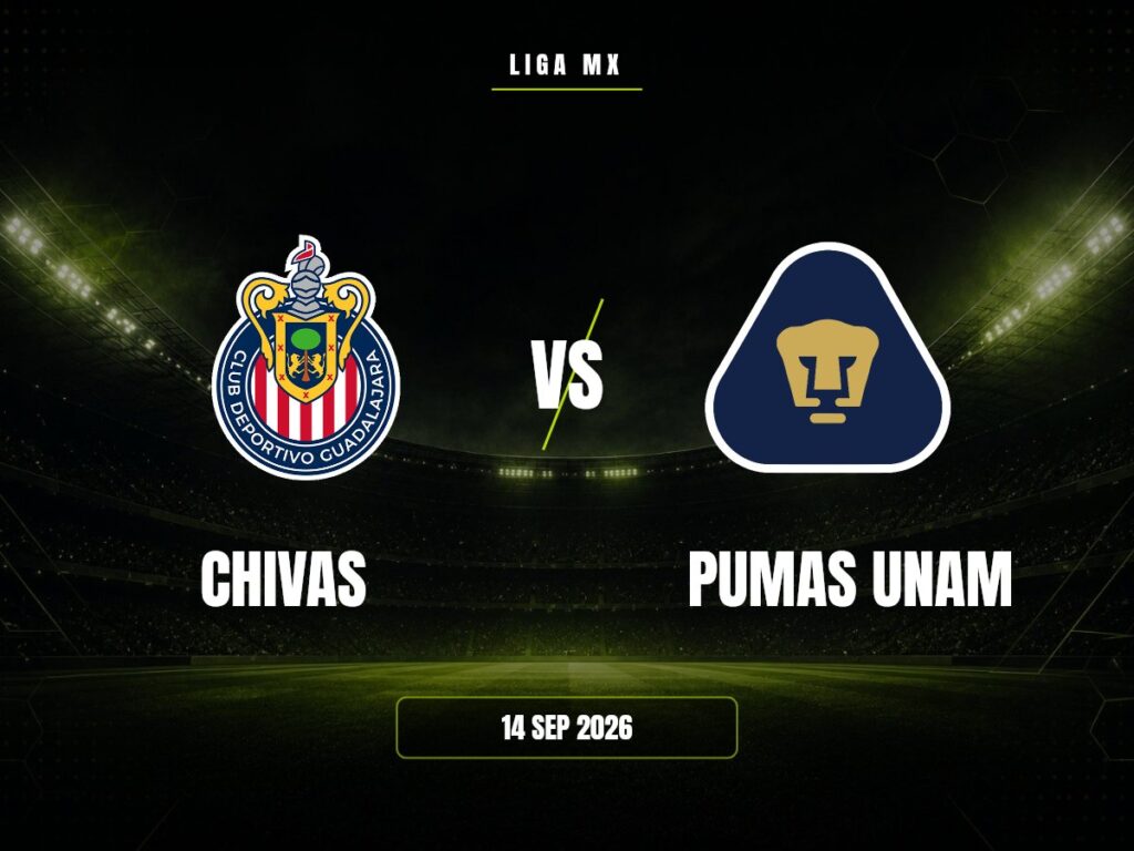 Chivas contra Pumas UNAM, Liga MX