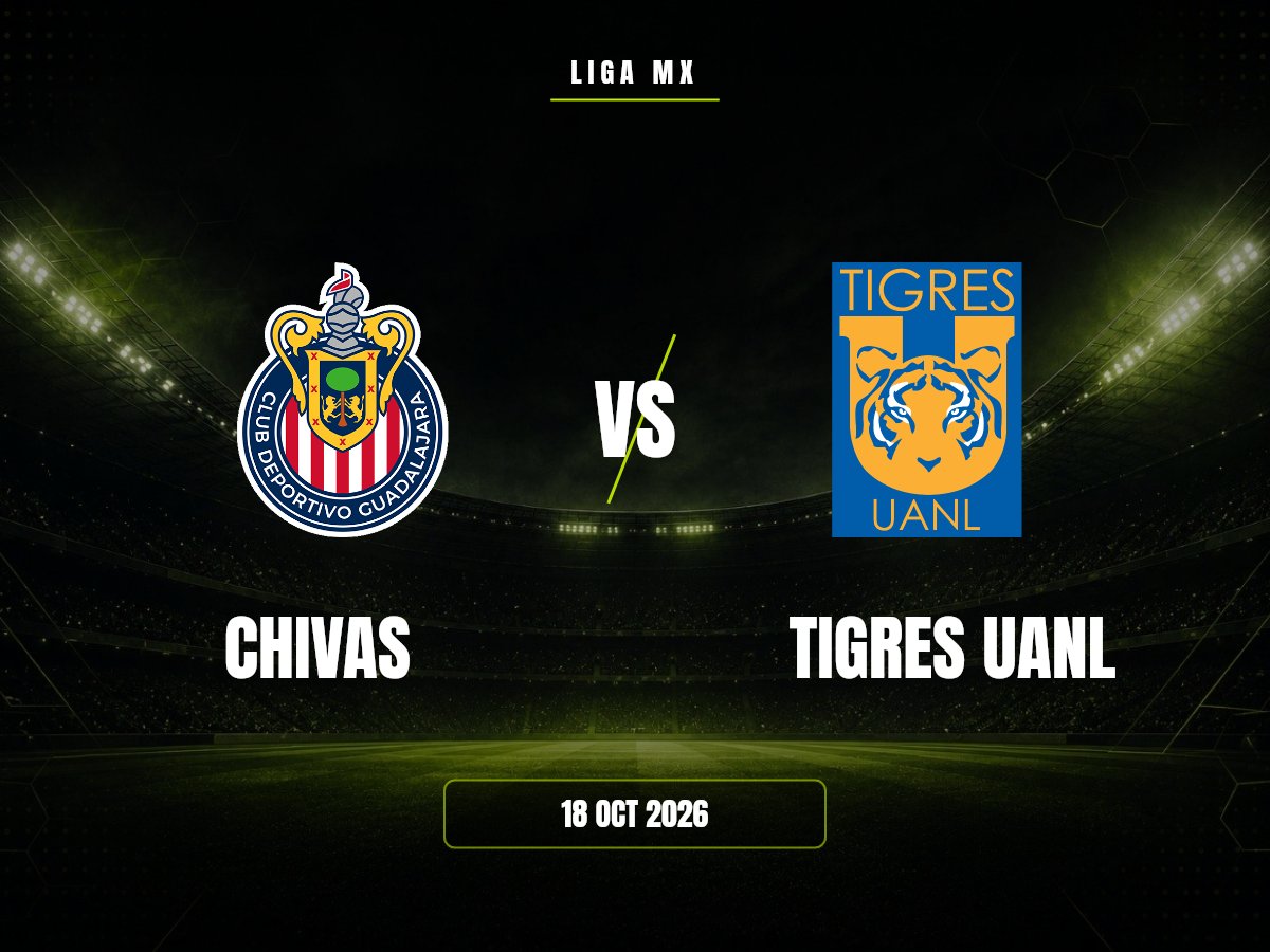 Chivas vs Tigres UANL: Pronóstico, Cuotas y Apuestas | Liga MX Chivas contra Tigres UANL, Liga MX