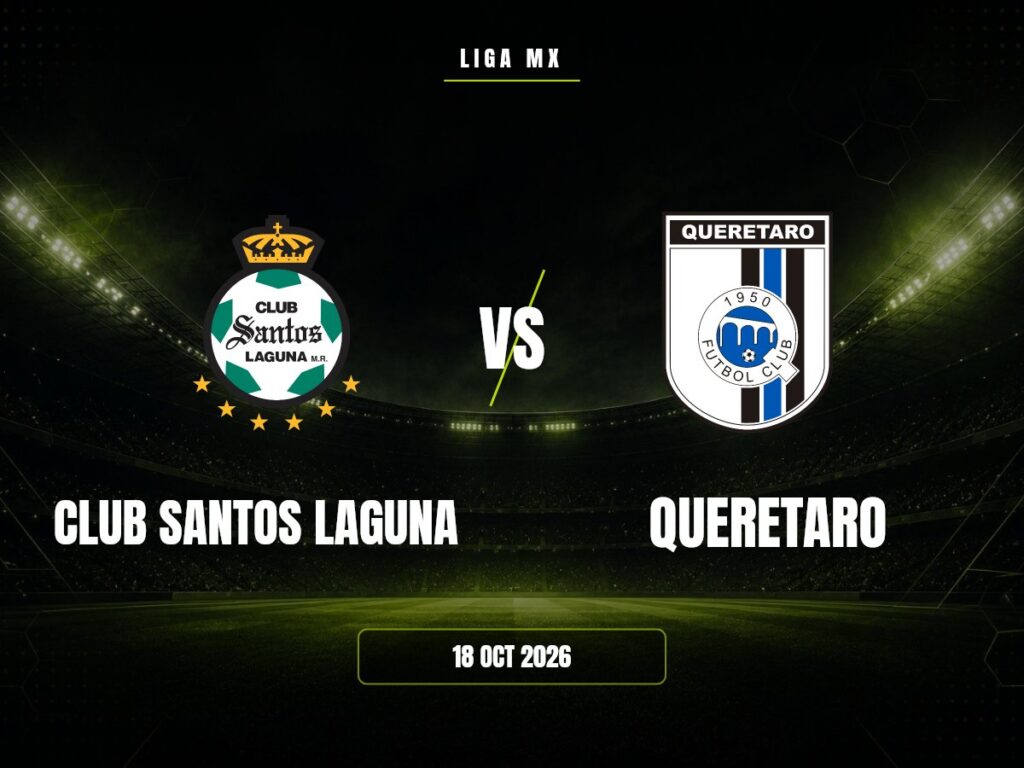 Club Santos Laguna contra Queretaro, Liga MX