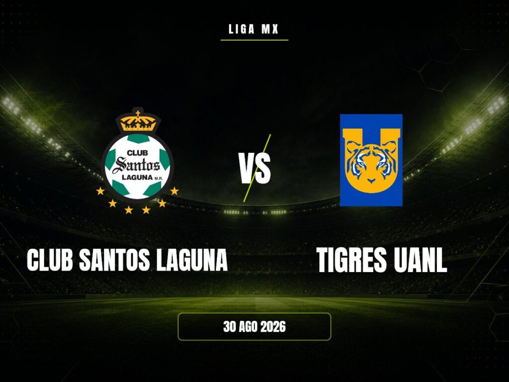 Club Santos Laguna vs Tigres UANL: dónde ver, horario y canal | Liga MX Club Santos Laguna contra Tigres UANL, Liga MX
