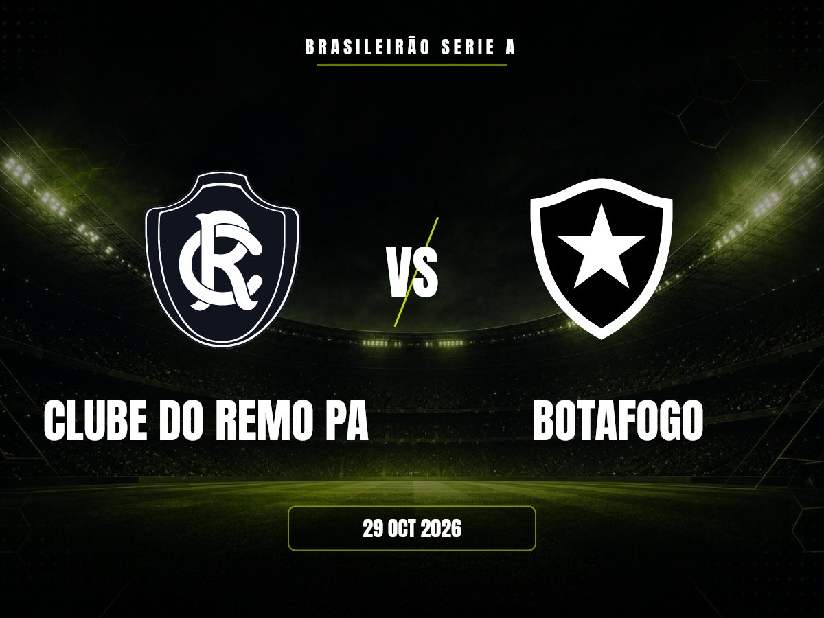 Clube Do Remo PA contra Botafogo, Brasileirão Serie A