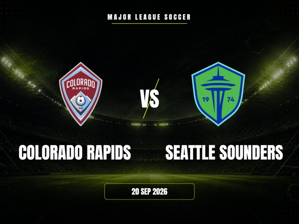 Colorado Rapids vs Seattle Sounders: dónde ver, horario y canal | Major League Soccer Colorado Rapids contra Seattle Sounders, Major League Soccer