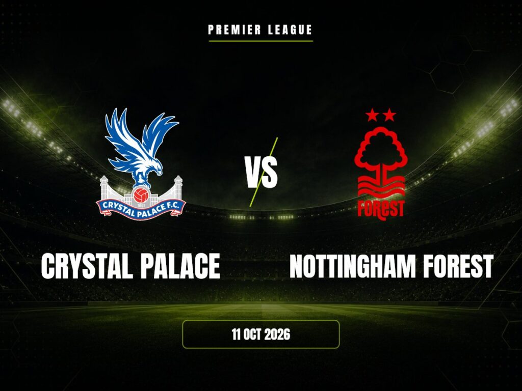 Crystal Palace contra Nottingham Forest, Premier League