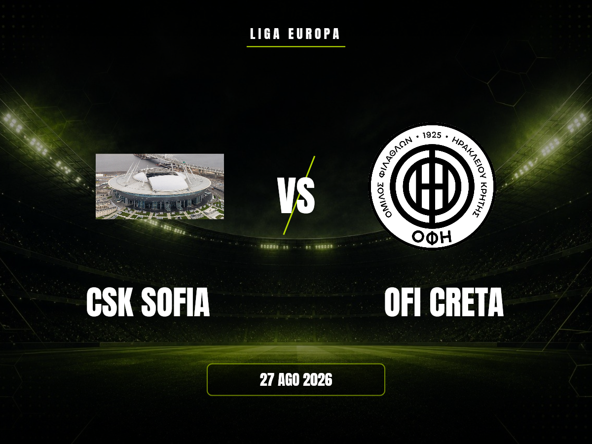 Csk Sofia contra OFI Creta, Liga Europa