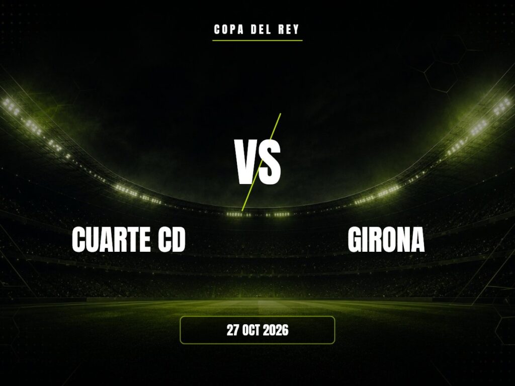 Cuarte CD contra Girona, Copa del Rey