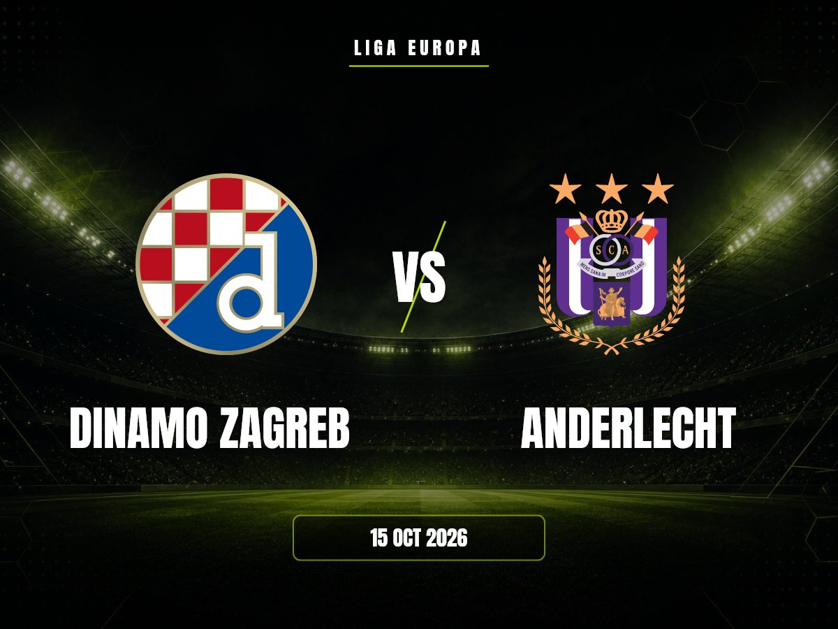 Dinamo Zagreb vs Anderlecht: Pronóstico y Cuotas | Liga Europa Dinamo Zagreb contra Anderlecht, Liga Europa