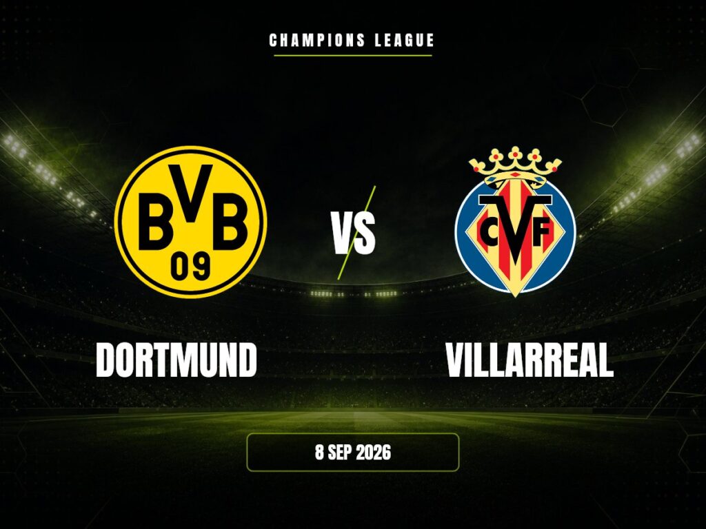 Dortmund contra Villarreal, Champions League