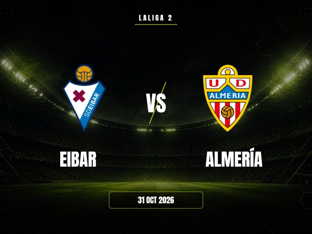 Eibar contra Almería, LaLiga 2