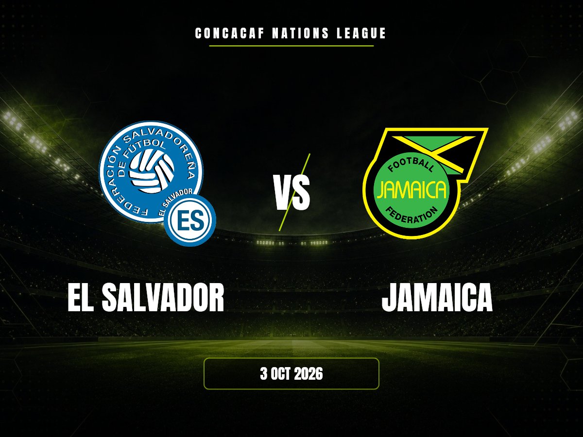 El Salvador vs Jamaica: Pronóstico, Cuotas y Apuestas | CNL El Salvador contra Jamaica, CONCACAF Nations League