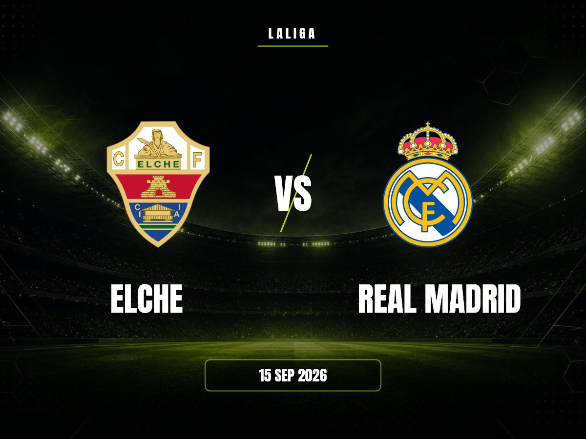 Elche contra Real Madrid, LaLiga