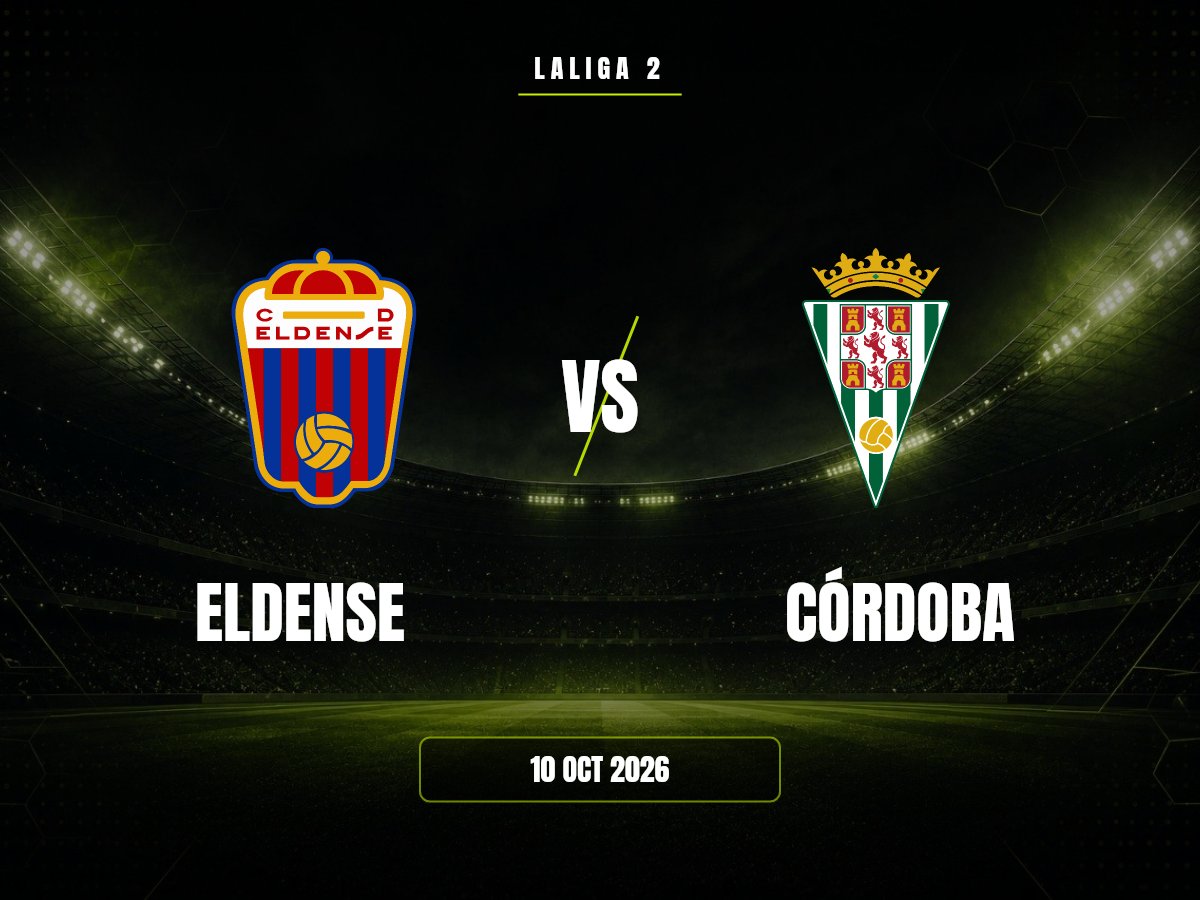 Eldense contra Córdoba, LaLiga 2