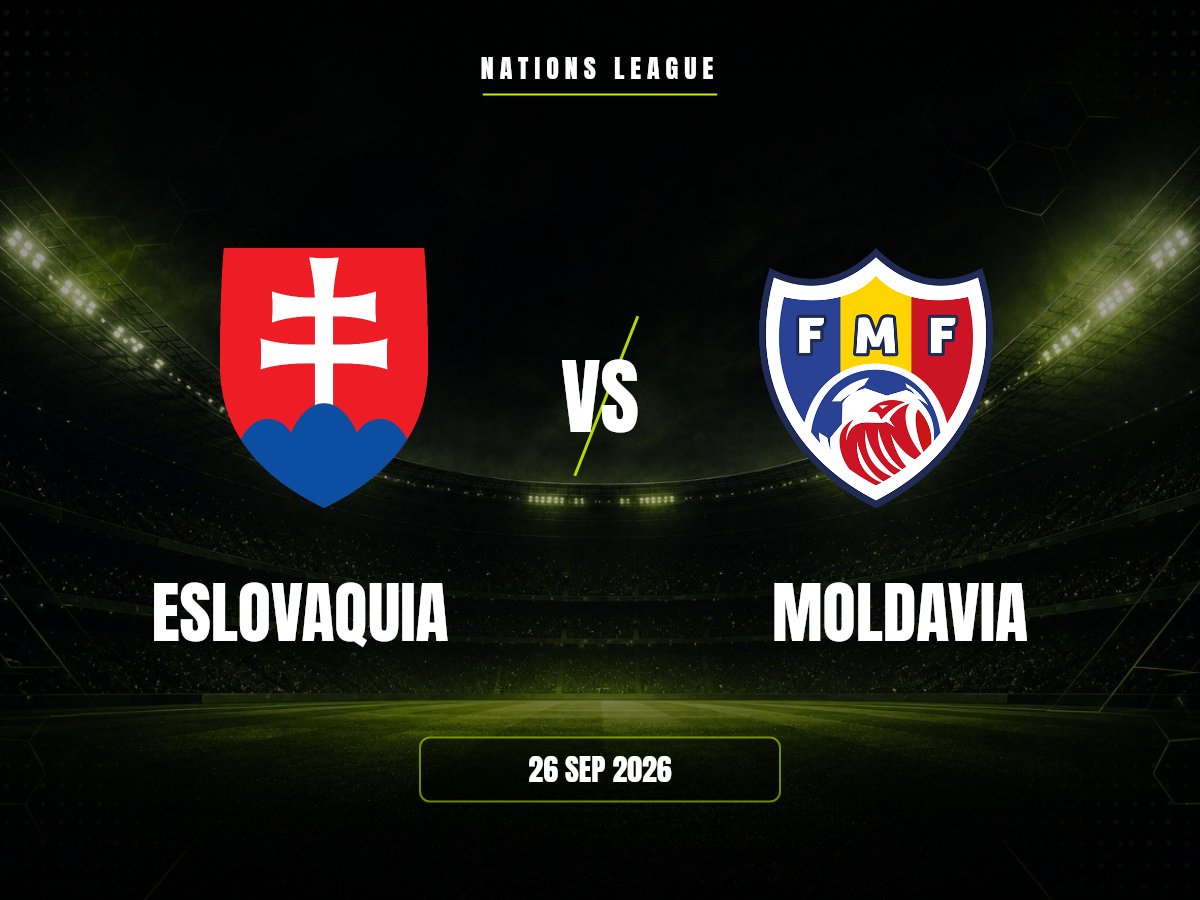 Eslovaquia contra Moldavia, Nations League