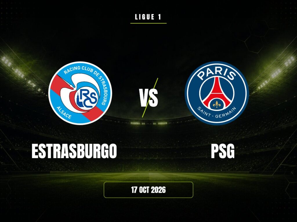 Estrasburgo contra PSG, Ligue 1