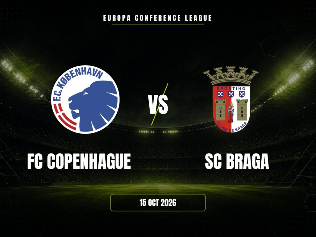FC Copenhague contra SC Braga, Europa Conference League