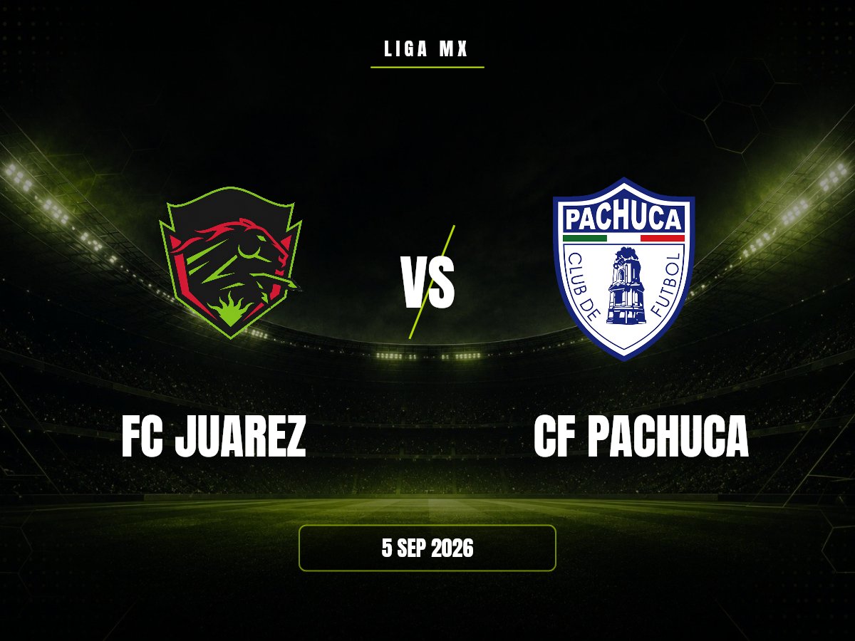 FC Juarez contra CF Pachuca, Liga MX