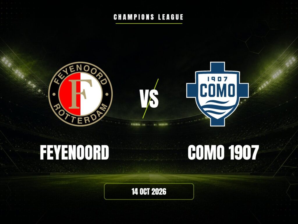 Feyenoord vs Como 1907: dónde ver, horario y canal | Champions League Feyenoord contra Como 1907, Champions League