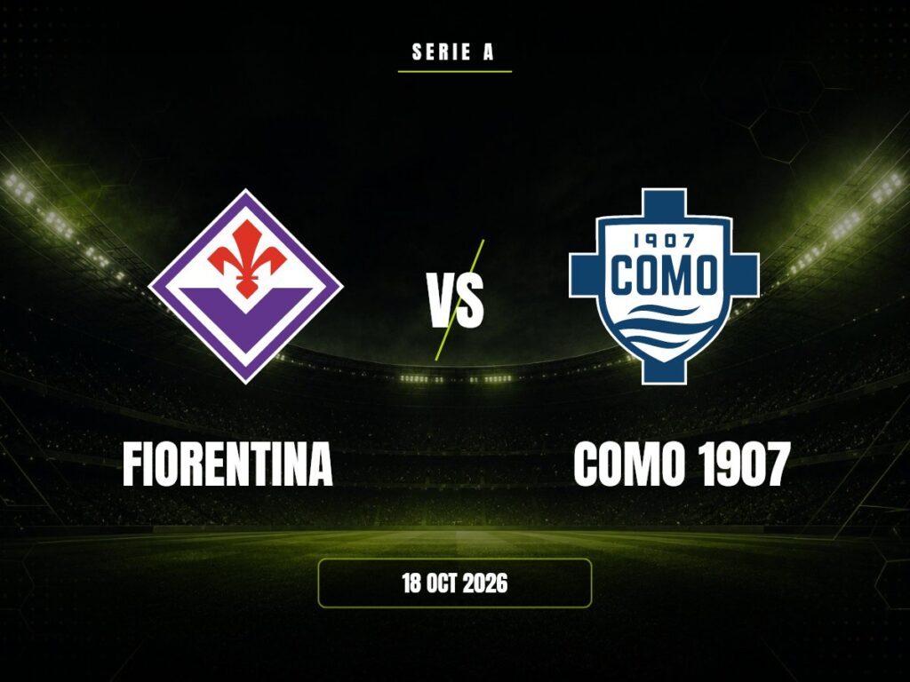 Fiorentina contra Como 1907, Serie A