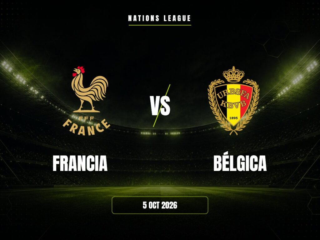 Francia contra Bélgica, Nations League
