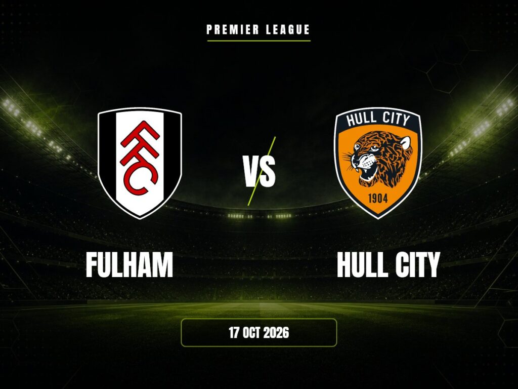 Fulham contra Hull City, Premier League