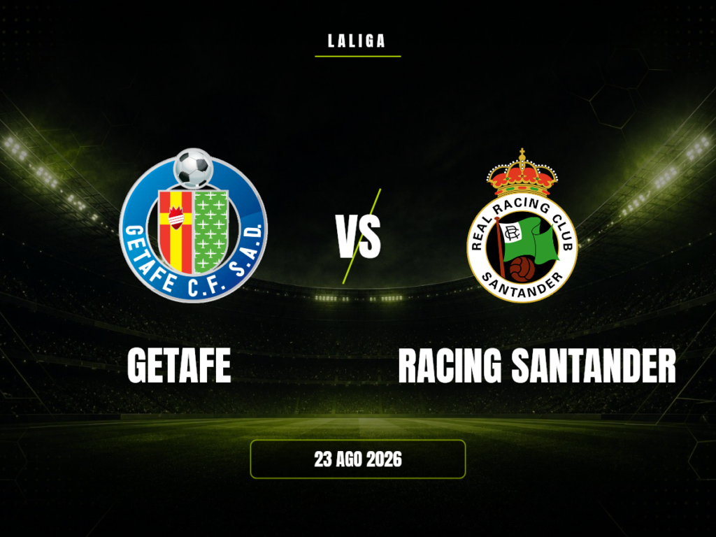 Getafe contra Racing Santander, LaLiga