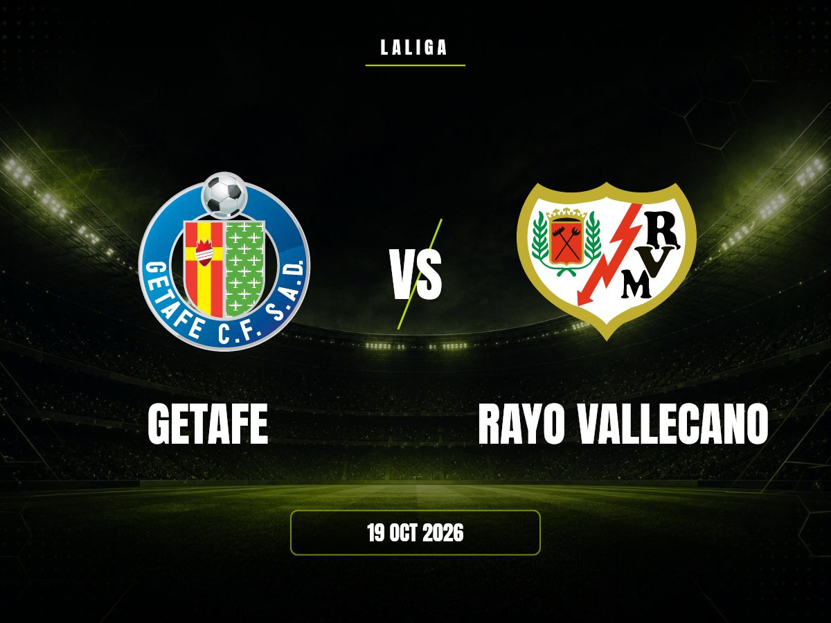 Getafe contra Rayo Vallecano, LaLiga
