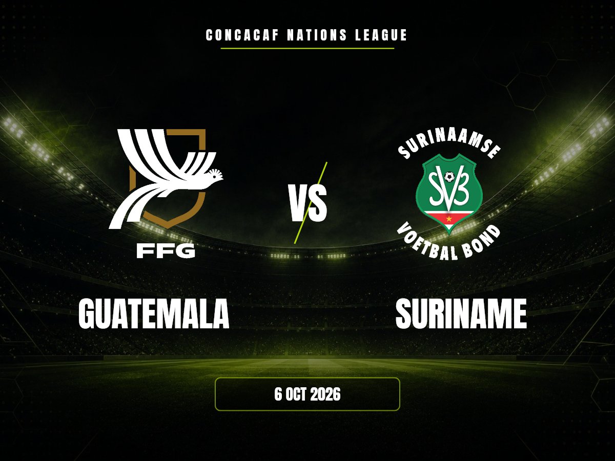 Guatemala contra Suriname, CONCACAF Nations League