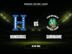 Honduras vs Suriname: dónde ver, horario y canal | CONCACAF Nations League