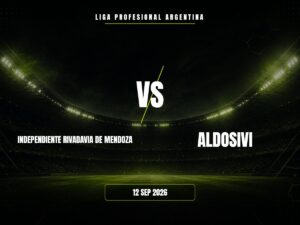 Independiente Rivadavia De Mendoza vs Aldosivi: dónde ver, horario y canal | Liga Profesional Argentina
