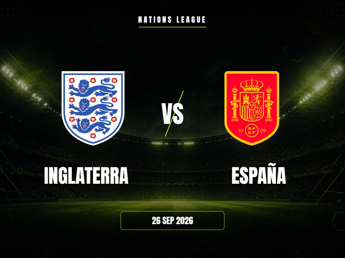 Inglaterra contra España, Nations League