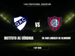 Instituto AC Córdoba vs CA San Lorenzo De Almagro: dónde ver, horario y canal | Liga Profesional Argentina