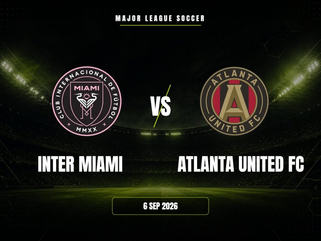 Inter Miami contra Atlanta United Fc, Major League Soccer