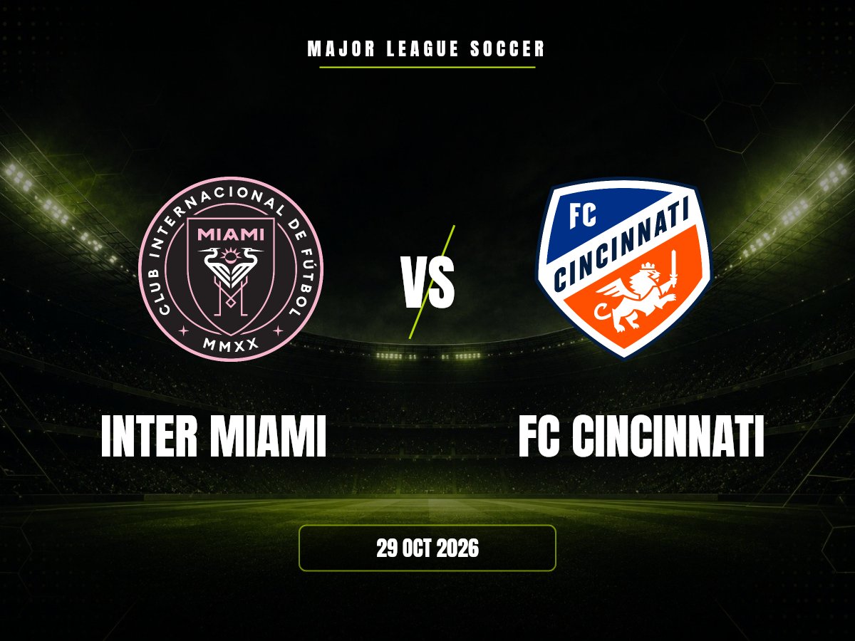 Inter Miami contra FC Cincinnati, Major League Soccer