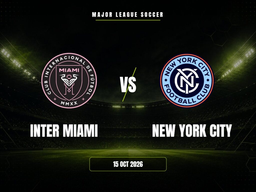 Inter Miami contra New York City, Major League Soccer