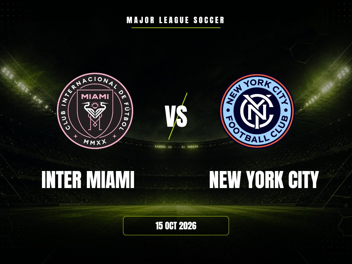 Inter Miami vs New York City: Pronóstico, Cuotas y Apuestas | MLS Inter Miami contra New York City, Major League Soccer