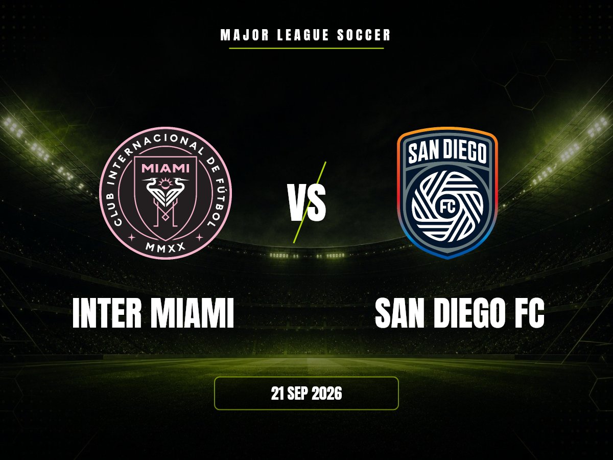 Inter Miami vs San Diego FC: Pronóstico, Cuotas y Apuestas | MLS Inter Miami contra San Diego FC, Major League Soccer