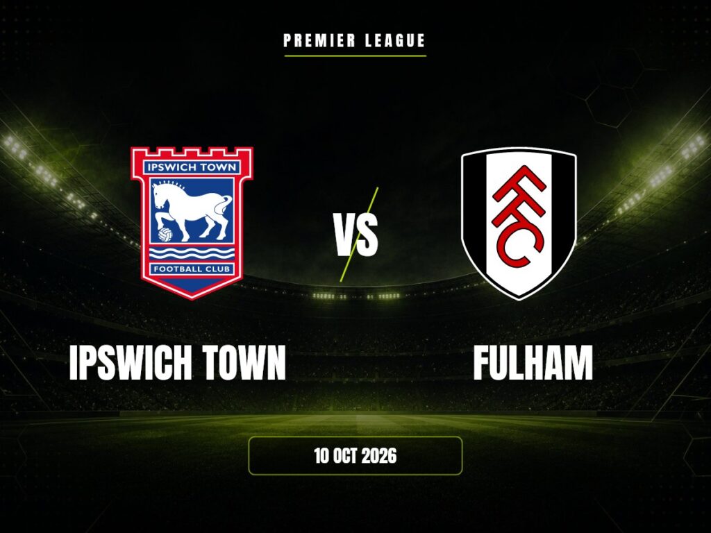 Ipswich Town contra Fulham, Premier League