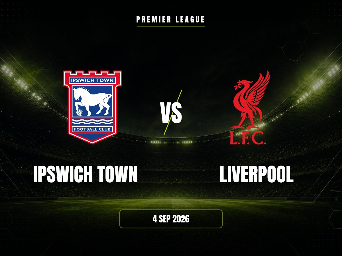 Ipswich Town contra Liverpool, Premier League