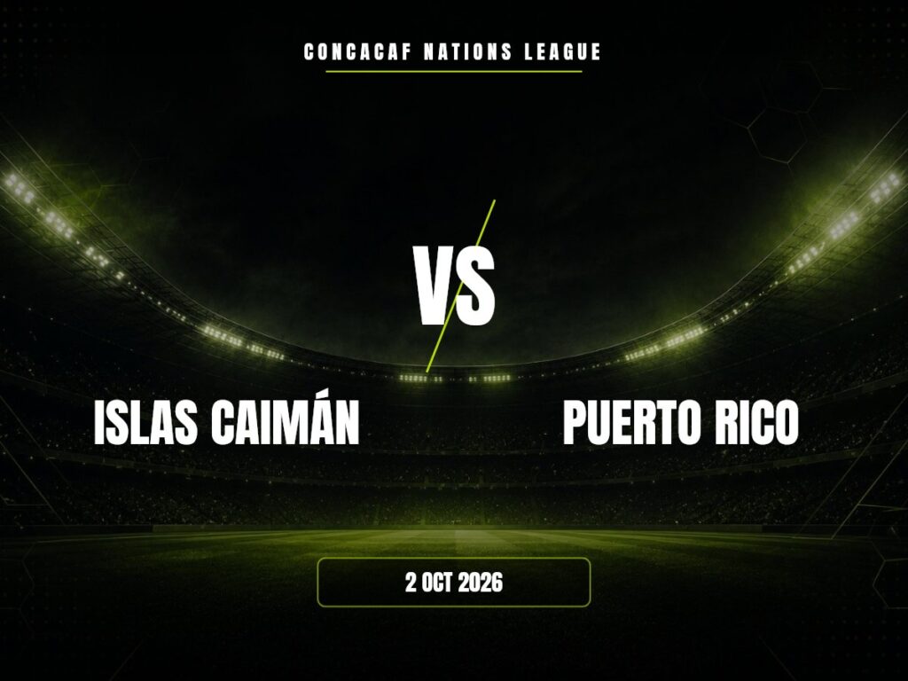 Islas Caimán contra Puerto Rico, CONCACAF Nations League