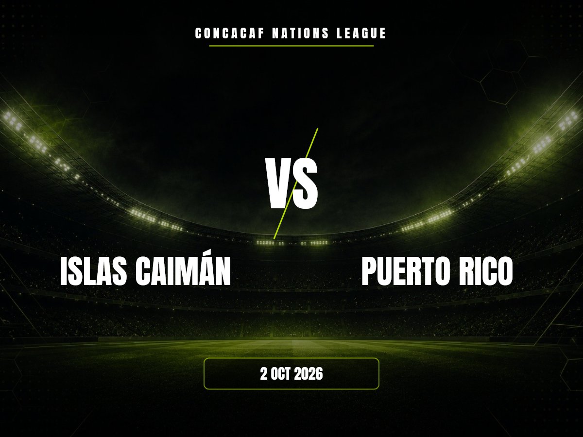 Islas Caimán vs Puerto Rico: Pronóstico, Cuotas y Apuestas | CONCACAF Islas Caimán contra Puerto Rico, CONCACAF Nations League