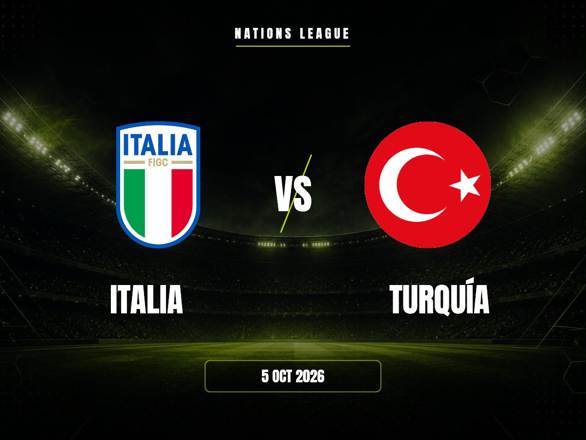 Italia contra Turquía, Nations League