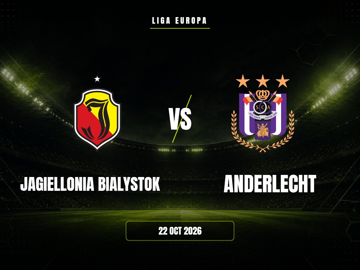 Jagiellonia vs Anderlecht: Pronóstico, Cuotas y Apuestas | Liga Europa Jagiellonia Bialystok contra Anderlecht, Liga Europa