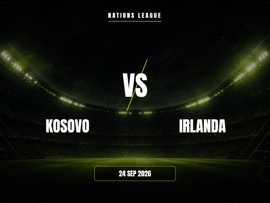 Kosovo contra Irlanda, Nations League